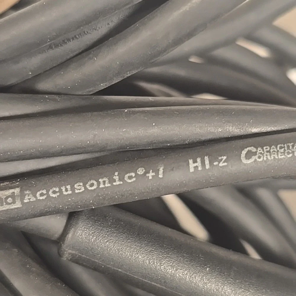 Original Leader Whirlwind Accusonic +1 HI-z Capacitance Guitar Cable,‎ 20 Foot